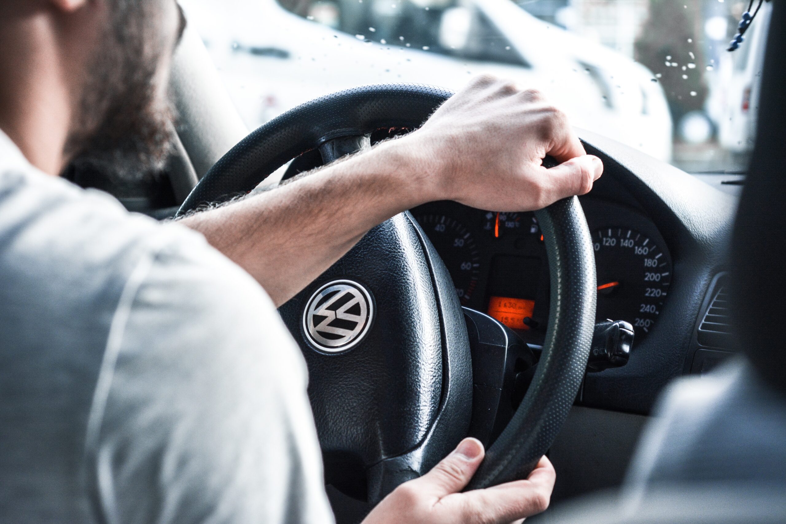 Volkswagen steering wheel