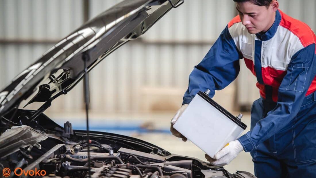 Cambio batteria auto