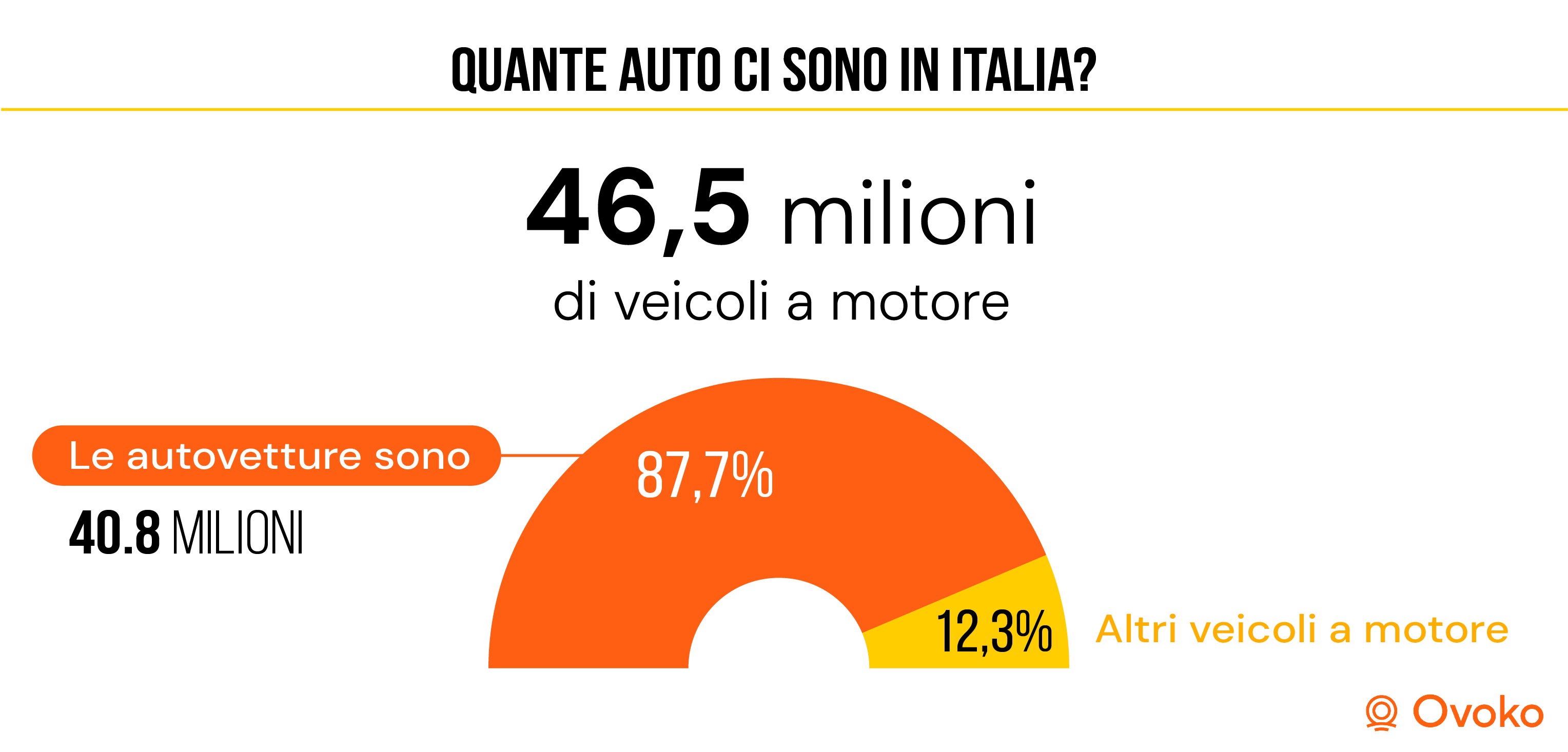 quante auto ci sono in italia