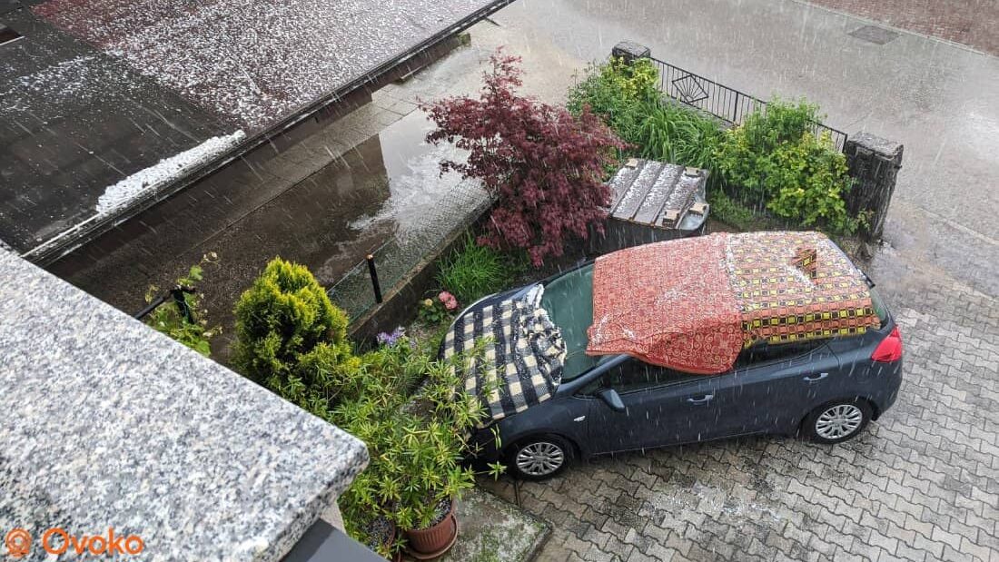 Come proteggere l'auto dalla grandine